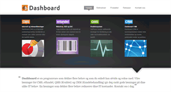 Desktop Screenshot of dashboard.no